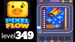 Pixelflow level 349 hard level Guide Walkthrough Solution