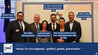 Vorschaubild: Diskussionsreihe 360°: „Mazal Tov Grundgesetz“