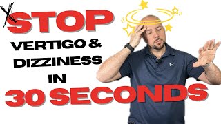 30-Second vertigo and dizziness  Relief Maneuvers | Dr. Matthew Posa Chiropractor in Milton