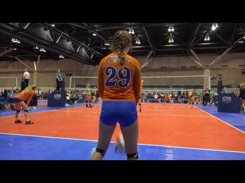 2017-02-18 Hi-P 15 White vs (Indiana) Union 15 Asics Bossmeyer (Game 1) 25-17