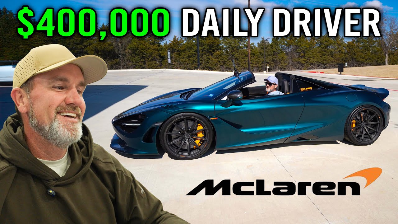 Why I daily drive an 800hp McLaren 750s