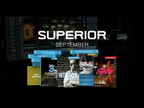 Toontrack launches Superior September campaign and announces The Hitmaker SDX by Hugh Padgham