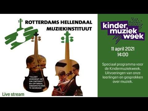 Streamconcert Hellendaal online festival: Kindermuziekweek verbindt!