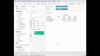 How to Hide Columns Without Filtering Underlying Data in Tableau
