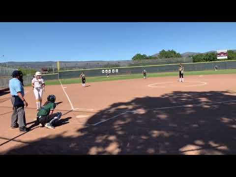 Shelby Morse gets her second hit of the game in the fourth inning against Casa Grande