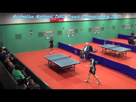 Table Tennis Australian National Championship - Team David P vs Chris Y