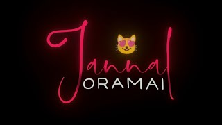 JANNAL ORAMAI MUNNALE❣️LOVE SONG REMIX❣️BL