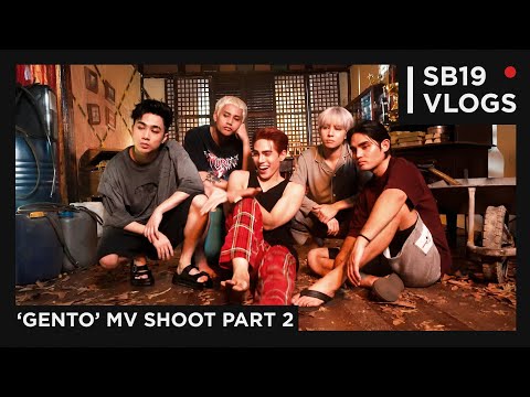 [SB19 VLOGS] GENTO MV Shoot Part 2