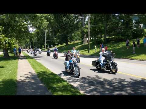 Nicky Hayden Funeral Procession