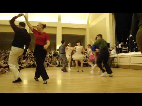 Lindy Hop Couples Finals - All Skate - Camp Jitterbug 2010