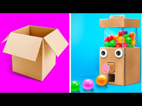 DIY-PAPPE-Bastelarbeiten! Erschaffe Unglaubliche Bastelideen und Tricks mit Pappe