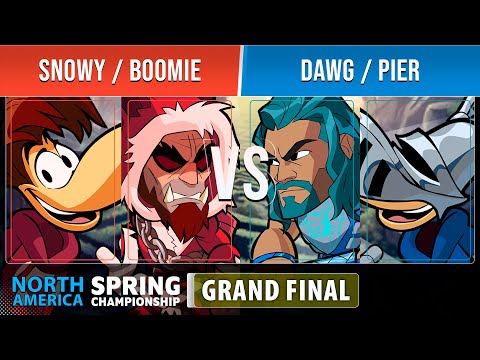 Snowy & Boomie VS dawg & pier - GRAND FINAL - Brawlhalla Spring Championship 2022