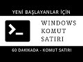 Yeni Başlayanlar İçin 60 Dakikada Windows Komut Satırı Yeni Başlayanlar İçin 60 Dakikada Windows Komut Satırı