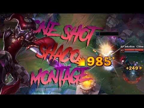 0.00 SEC ONE SHOT - SHACO MONTAGE - AP JOKEBOX