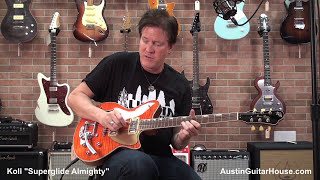 Video thumbnail for KOLL Superglide Almighty guitar by Austin Guitar House