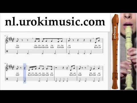 Blokfluit Leren Spelen (B.) Janet Jackson x Daddy Yankee - Made For Now Tablatura um-ih799