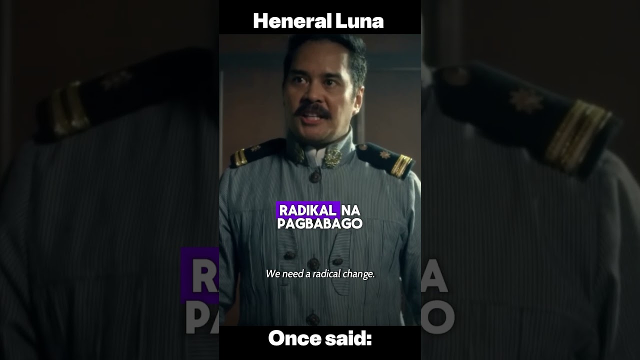 Heneral Luna Once Said... 🇵🇭🔥 (Must-See Quote!) #heneralluna  #filipinopride