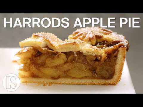 Classic English Apple Pie with Shortcrust Pastry