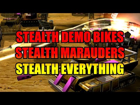Insane Everything Stealthed Game - Defcon 8 Free For All