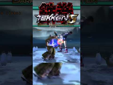 Heihachi's Electric Wind God Fist in every Tekken game #shorts