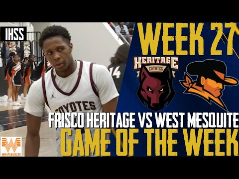 Frisco Heritage Triumphs in Epic Showdown Against West Mesquite | Game Highlights