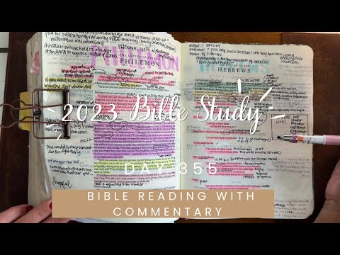 Day 355 Hebrews 1-6 | Study the Bible in One Year | Reading with Commentary