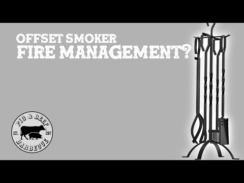 Using fireplace tools for offset smoker fire management? -- STEELEOPARD 5-Piece Fireplace Tools Set