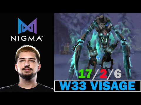 NIGMA W33 Visage - How To Recover From Losing Mid Lane Dota 2