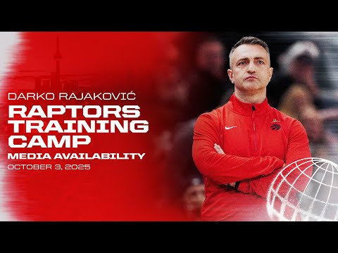 Darko Rajakovic | Raptors Training Camp | October 3, 2025