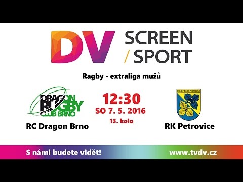 Extraliga ragby -  RC Dragon Brno vs. RC Petrovice