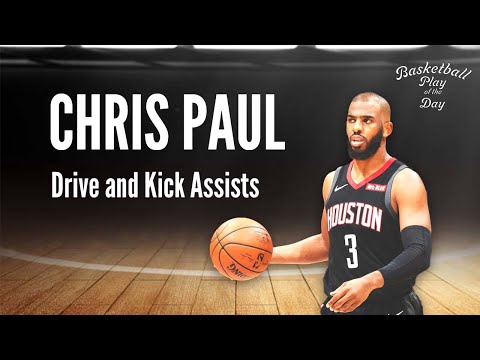 Chris Paul - Drive and Kick Assists