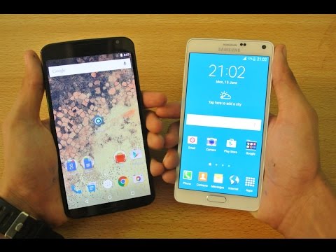 Nexus 6 Android M vs Samsung Galaxy Note 4 Android 5.0.1 Lollipop - Which Is Faster?