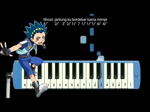 Not Pianika OP Beyblade Burst Versi Indonesia