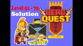 Hero Quest: Hero Rescue all levels Walkthrough solution Level 51-75
