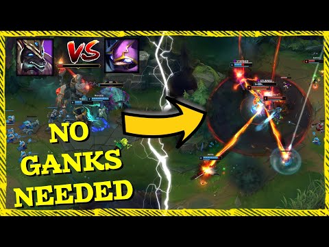 Can Kennen Beat Nasus Without ANY GANKS? (High Elo Kennen vs. Nasus)