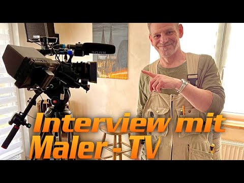 Mein Interview mit Maler -TV
