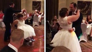 Bride in Wheelchair Wows Wedding Guests With First Dance