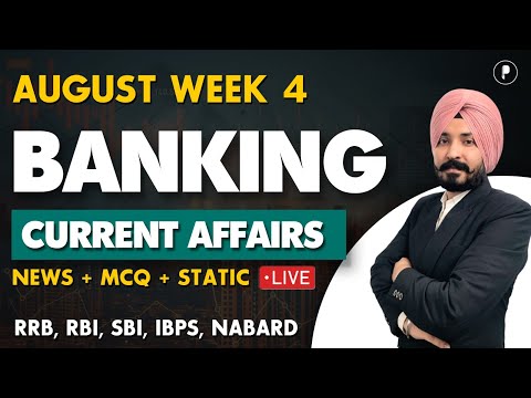 Weekly Banking Current Affairs | August 2025 Current Affairs | Week 4 | Parcham Classes