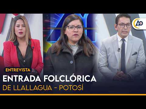 Entrevista a LISSA CLAROS | Entrada folclórica de Llallagua - Potosí | Al Punto