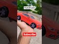 How To Make A Paper Mustang Car Mustang Supercar Papertoy Cars Crafts Papermodel Ford