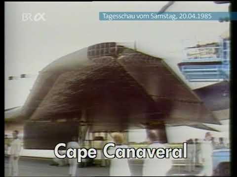 ARD Tagesschau vom 20.04.1985 - Shuttle STS-51D Landung