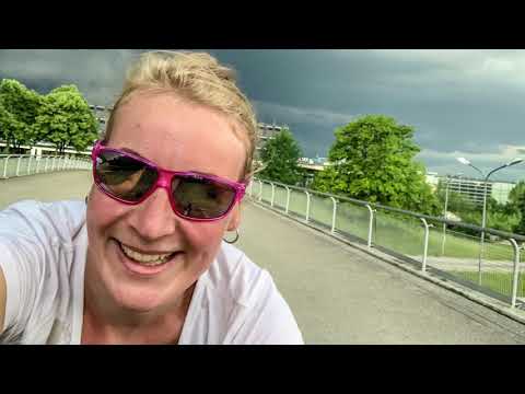 Unwetter in München, Bayern 10.06.2019 - krasses Gewitter mit Hagel