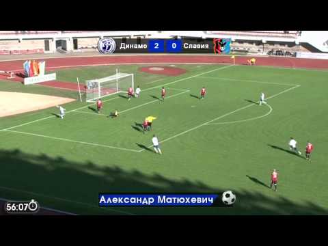 ЧБ 2013. 27 тур Динамо Брест - Славия Мозырь. Гол: Александр Матюхевич 3-0 (56')