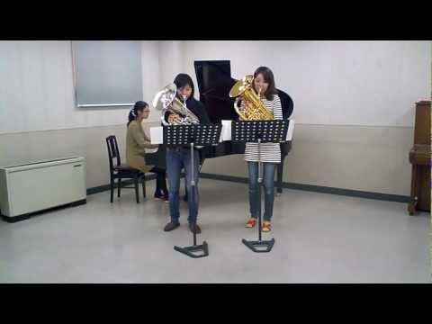Concertino Classico / J.Horovitz 1st movement (Euphonium Duo and Piano)