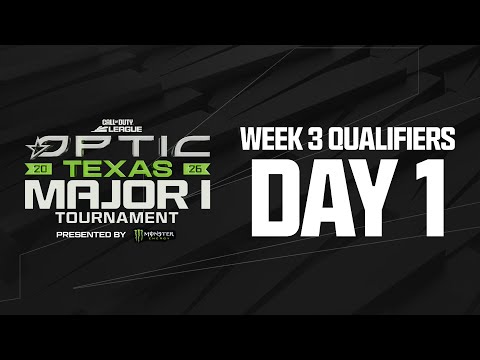 Call of Duty League Major I Qualifiers | Week 3 Day 1