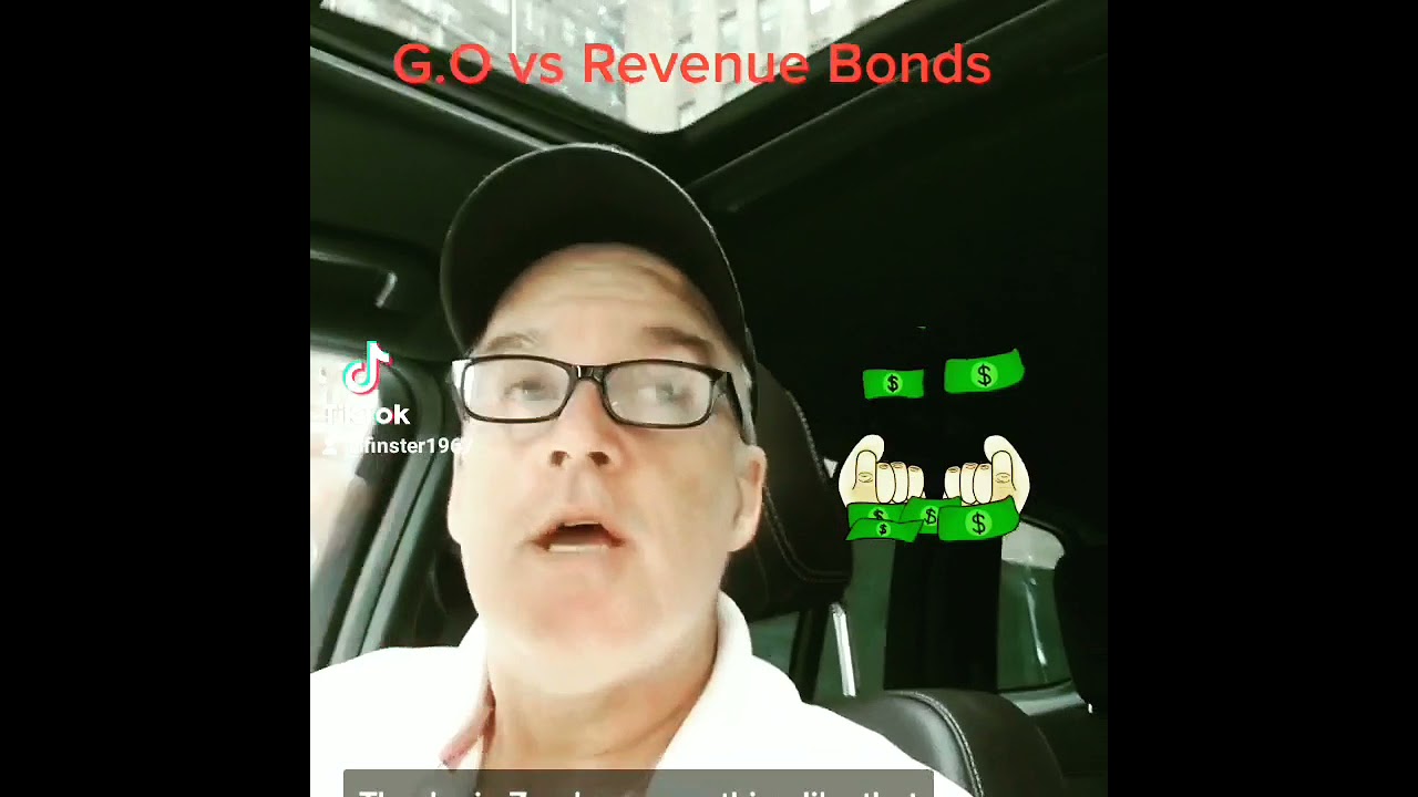 way too fast rundown ( G.O vs Revenue bonds ) Series 7 and SIE exam