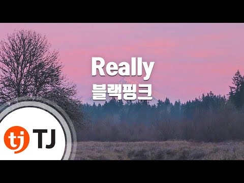[TJ노래방] Really - 블랙핑크 / TJ Karaoke