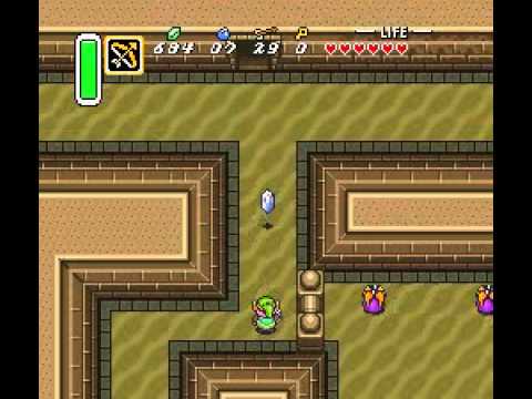 The Legend of Zelda: A Link to the Past - 100% Walkthrough: Desert Palace [4 of 19]