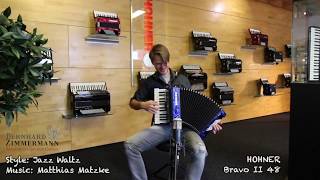 Video thumbnail for HOHNER Akkordeon Bravo II 48 by Akkordeon Service Center