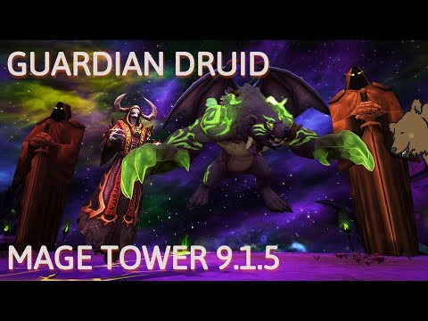 Guardian Druid Mage Tower Shadowlands 9.1.5